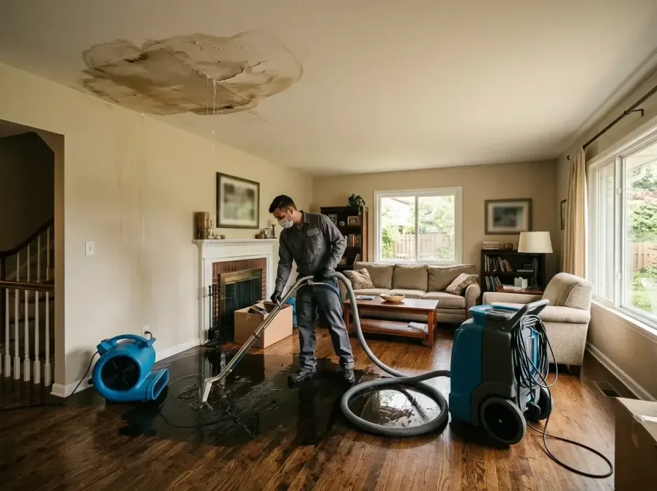 attic-pipe-burst-ceiling-drip-008 — frequently asked questions, Water Damage Restoration & Carpet Care in Oak Ridge, NC
